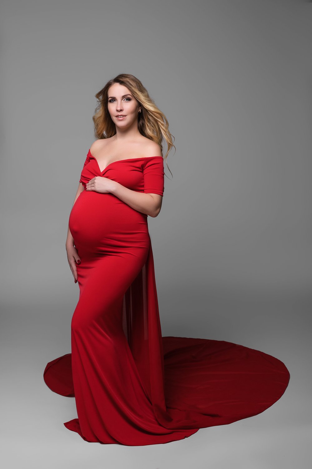 Беременные в платьях