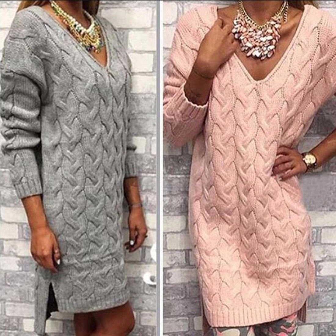 Вязаные платья спицами со схемами