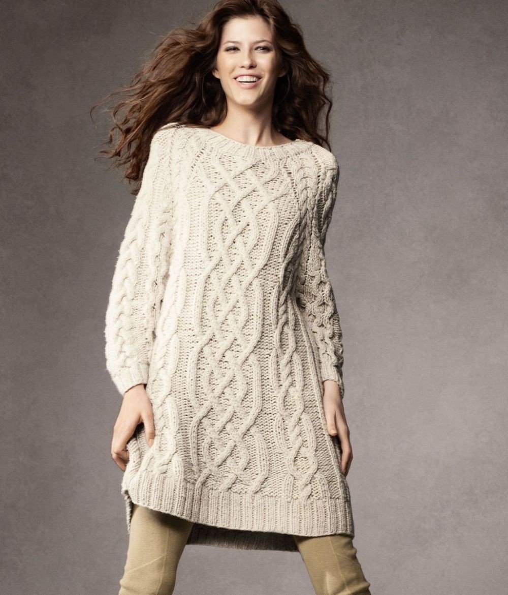 Свитер оверсайз летучая мышь спицами