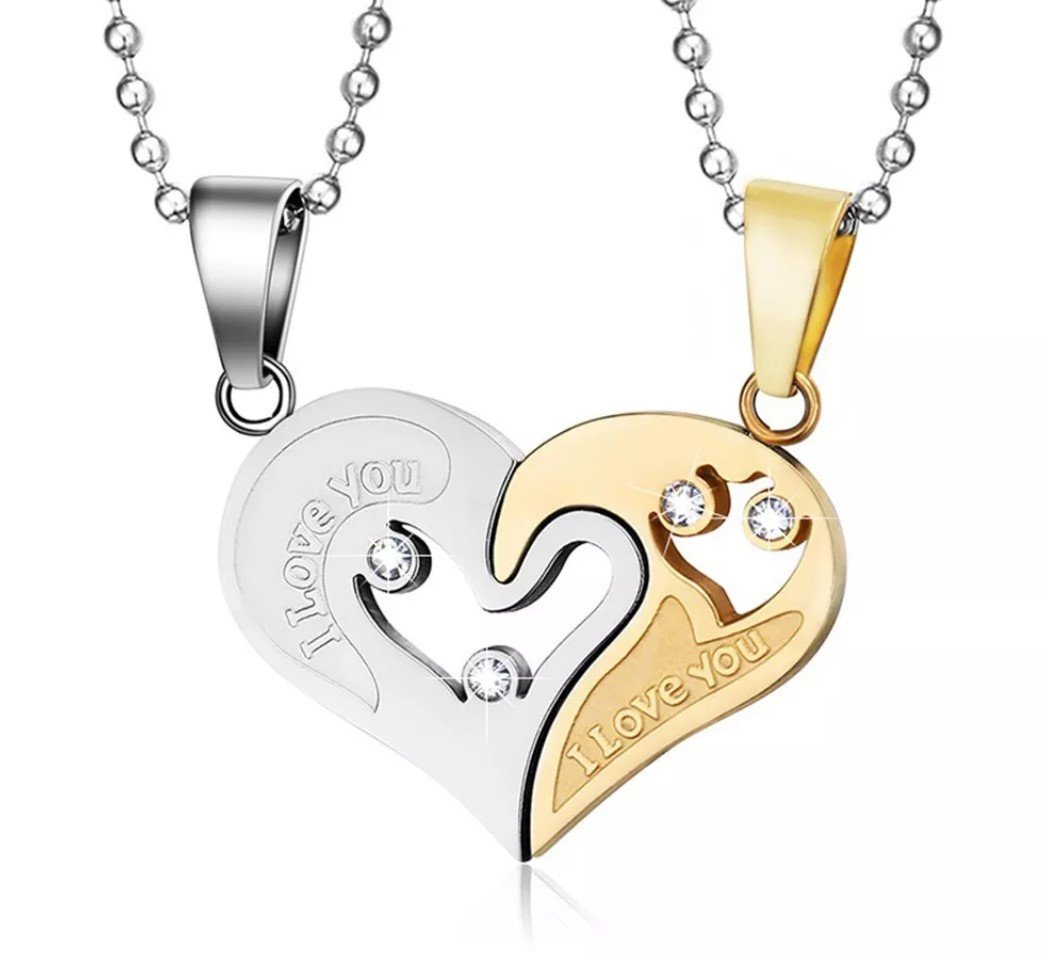 Парный кулон для мамы и Дочки