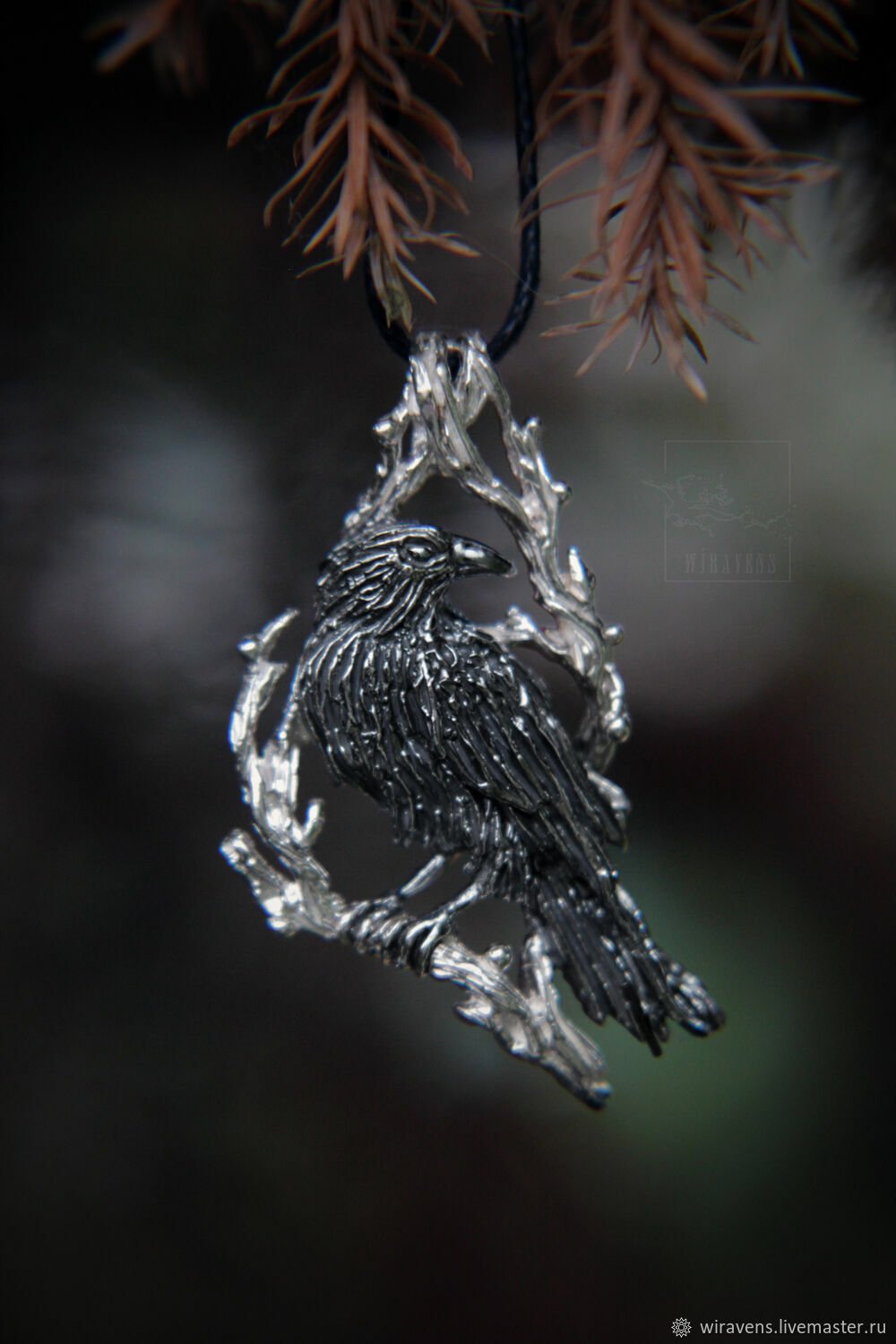 Брелок "ворон"