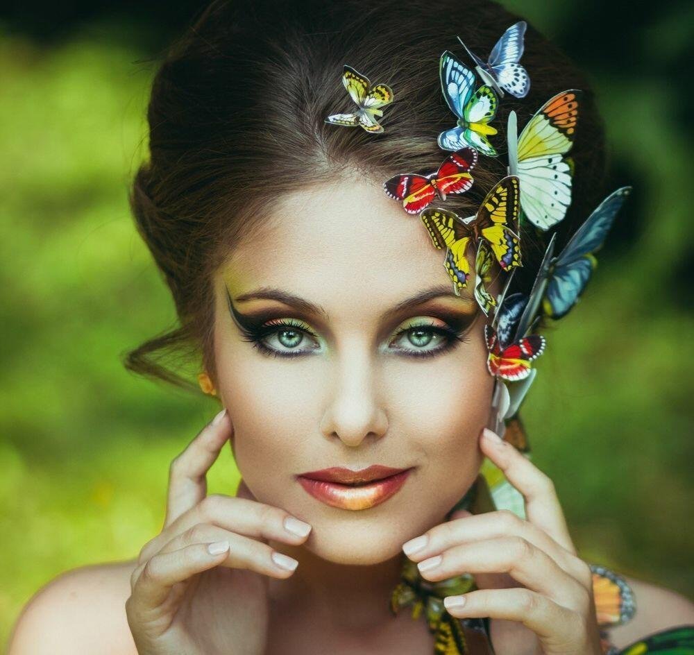 Девушка рисунок