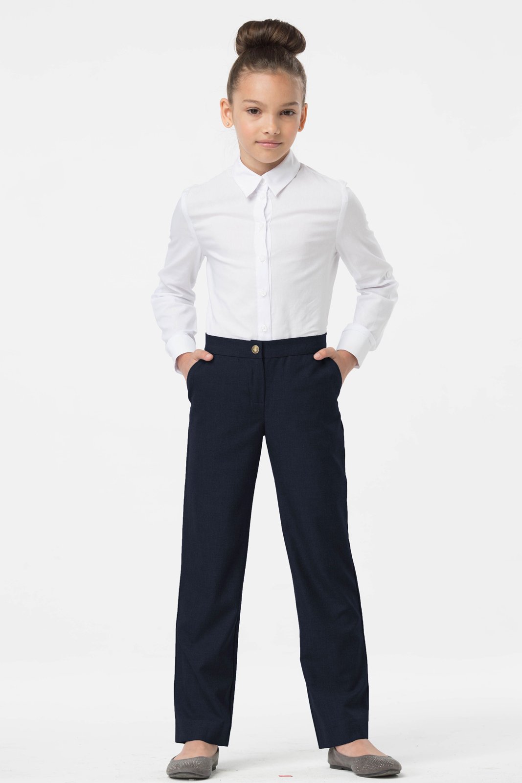 Брюки Сильвер Спун для девочек