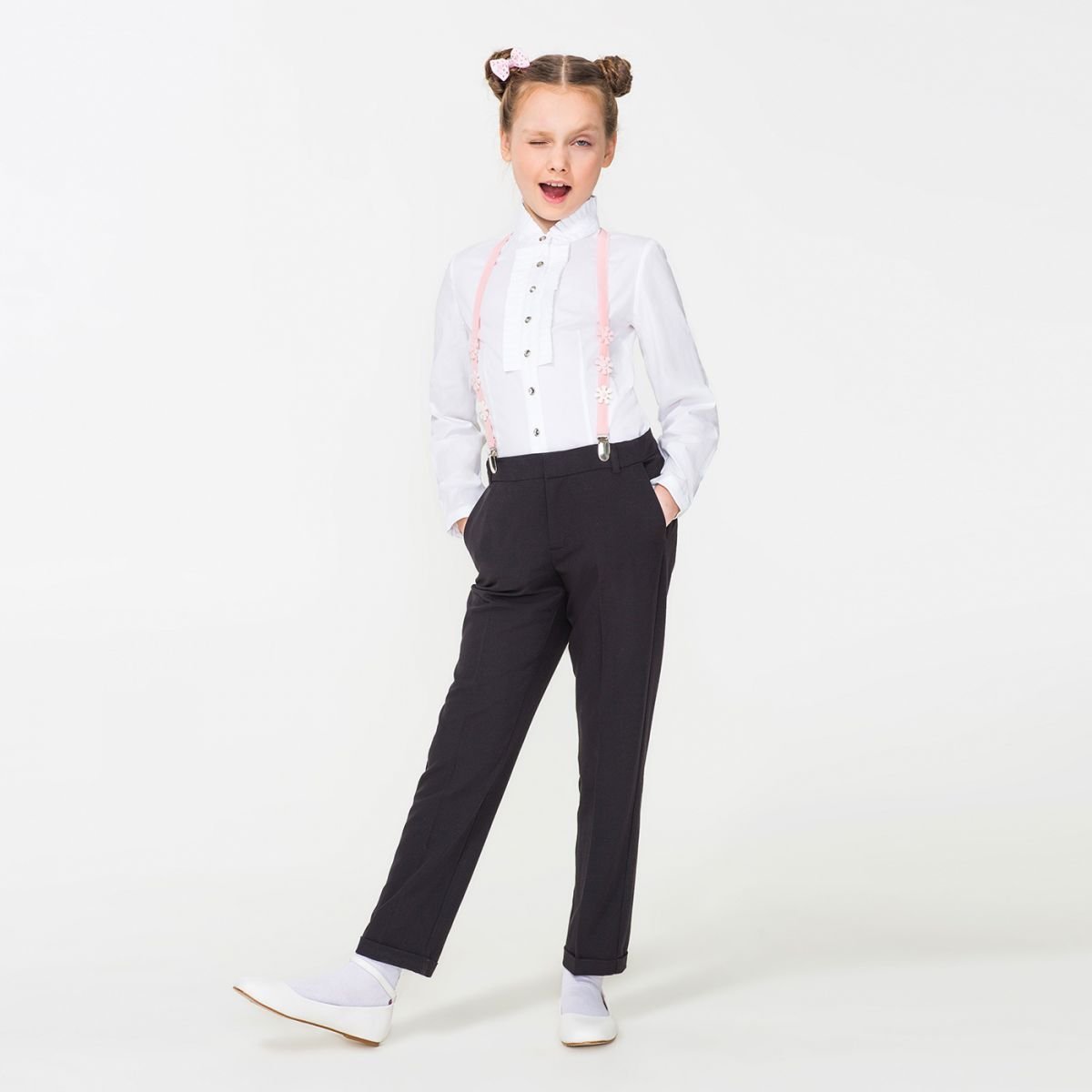 Брюки школьные для девочки