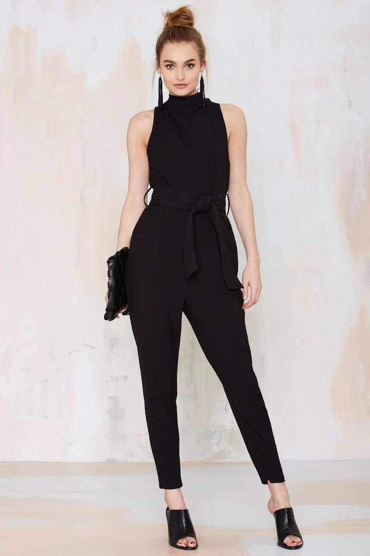 Образ с комбинезоном Вечерний