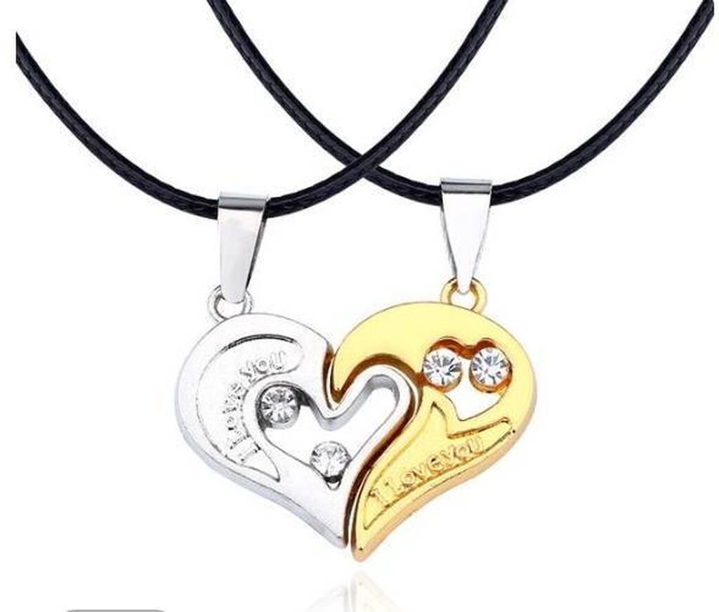 Парные кулоны сердце