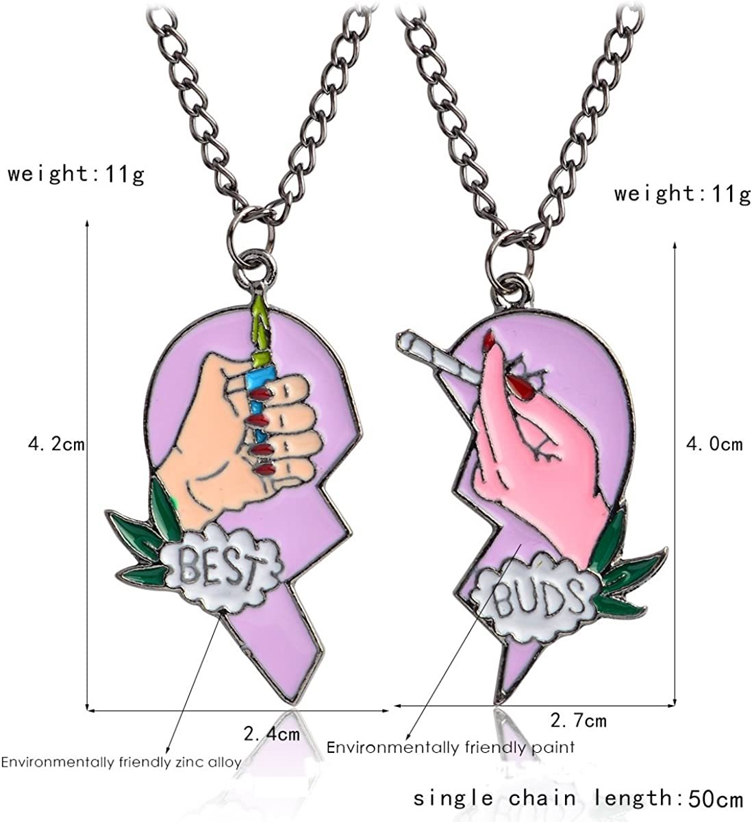 Парные кулоны Бест френдс