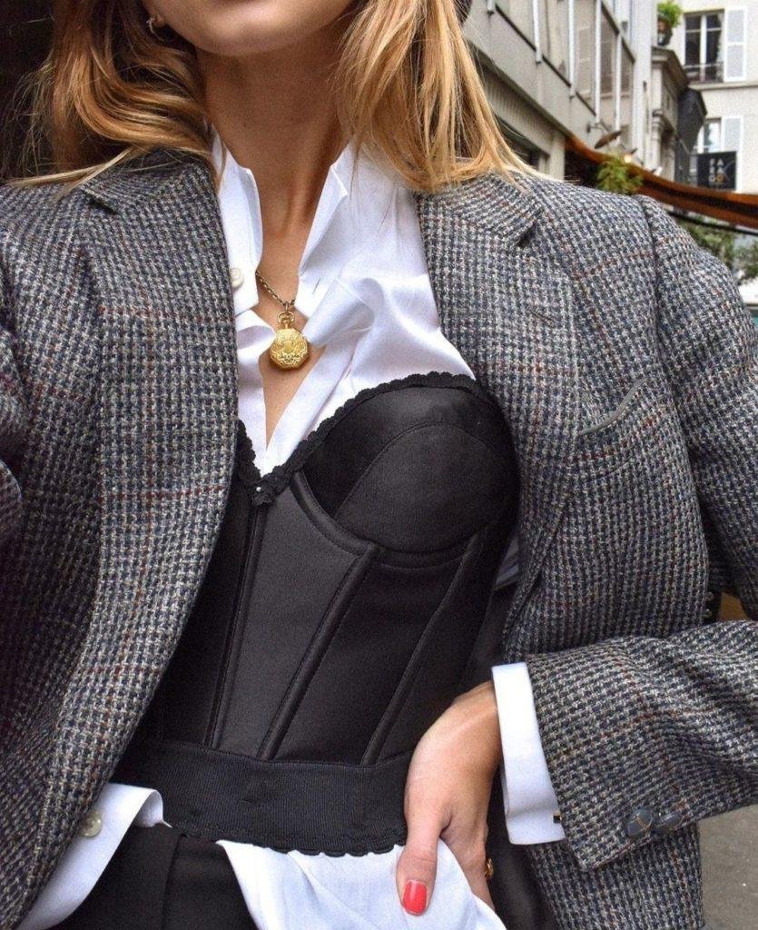 Корсет на рубашку