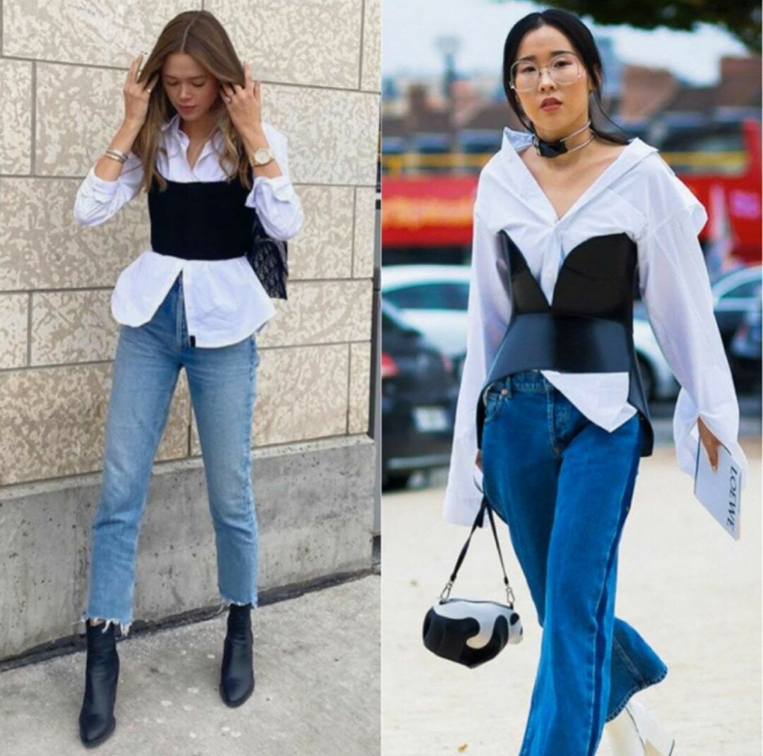 Корсет на рубашку