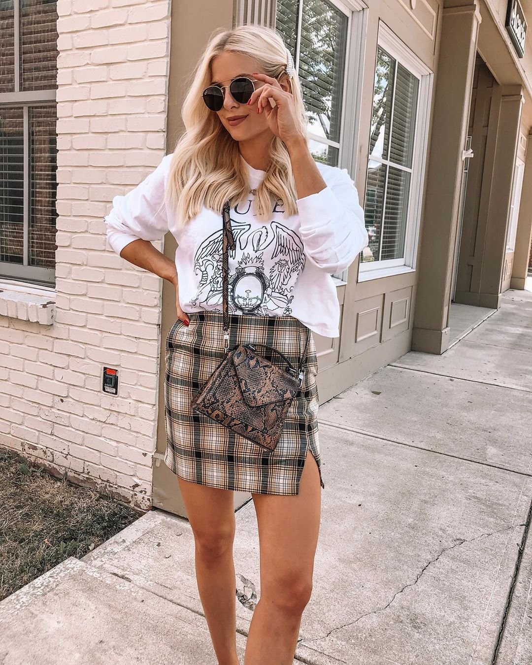 Селфи в юбке