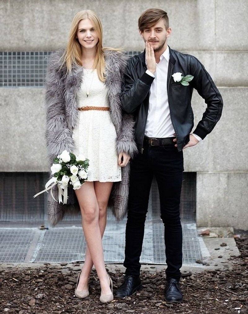 Образ на регистрацию брака без торжества