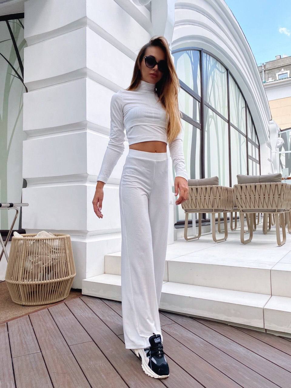 Спортивный костюм женский модный больших размеров