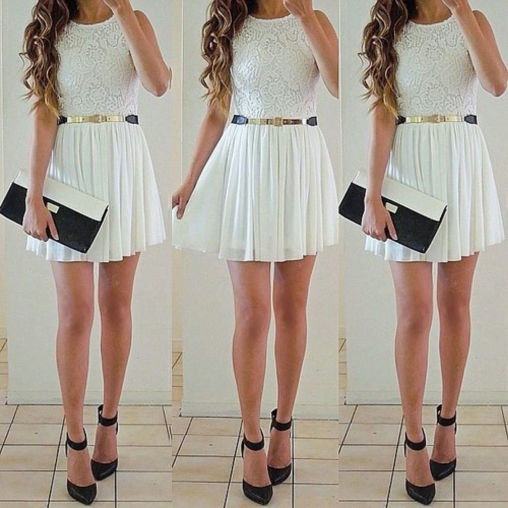 Красивые молодежные платья