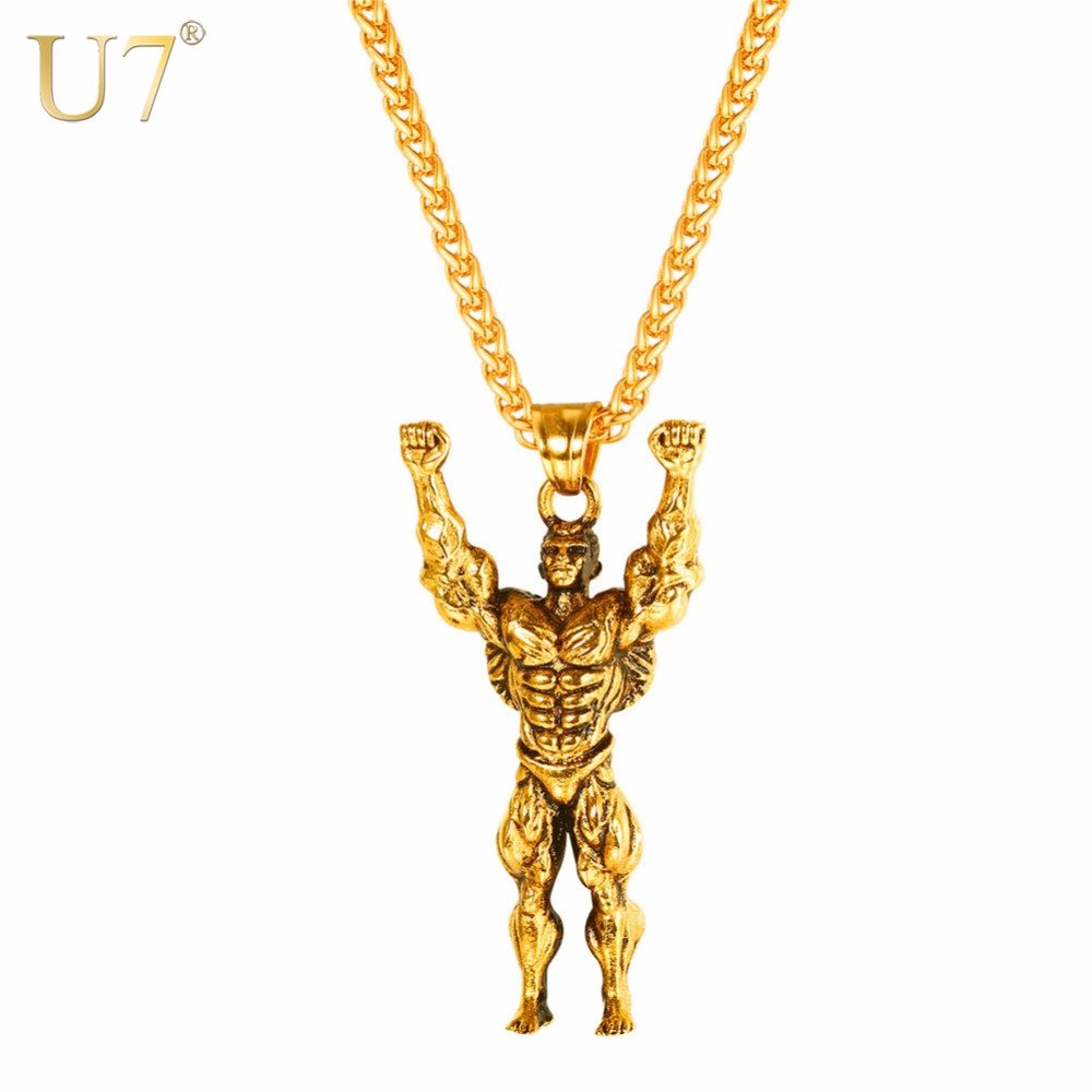 Кулон голова Льва золото