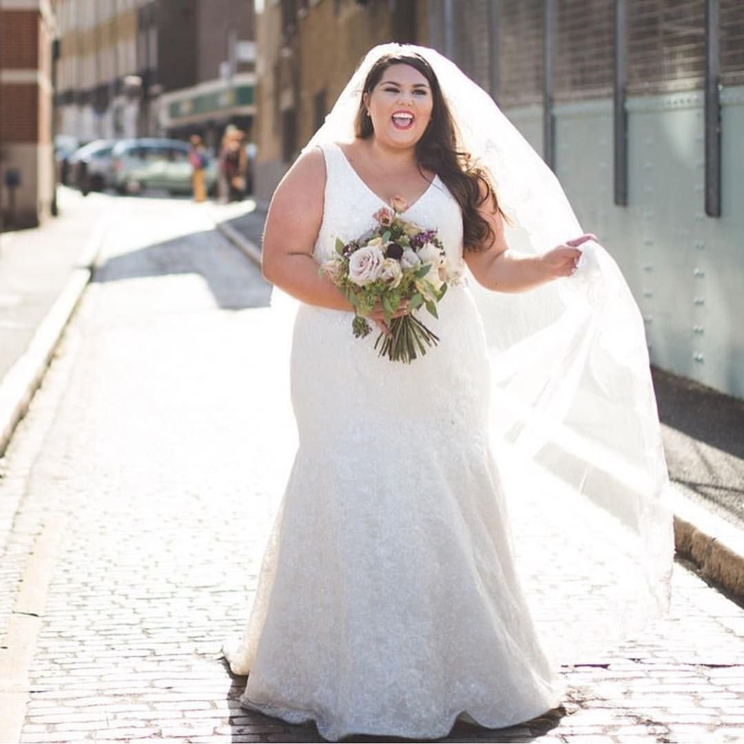 Свадебные платья для толстых девушек