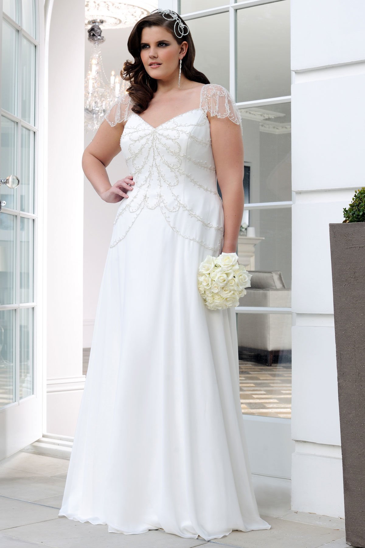 Корсетное платье для толстых