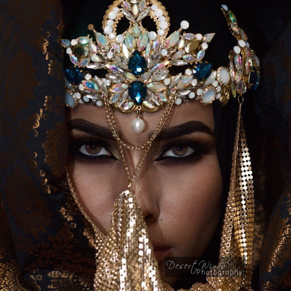 Арабские украшения на голову