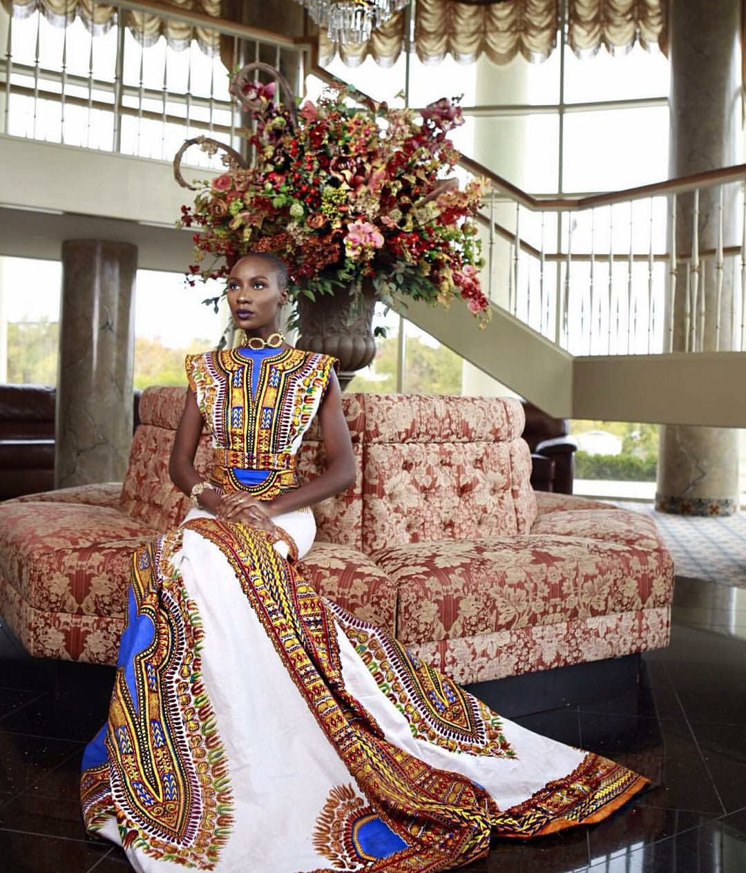 Африканский свадебный наряд