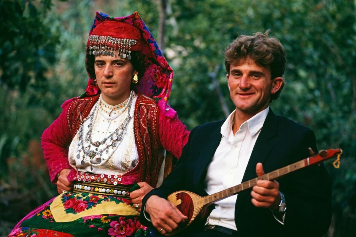 Болгарский свадебный наряд