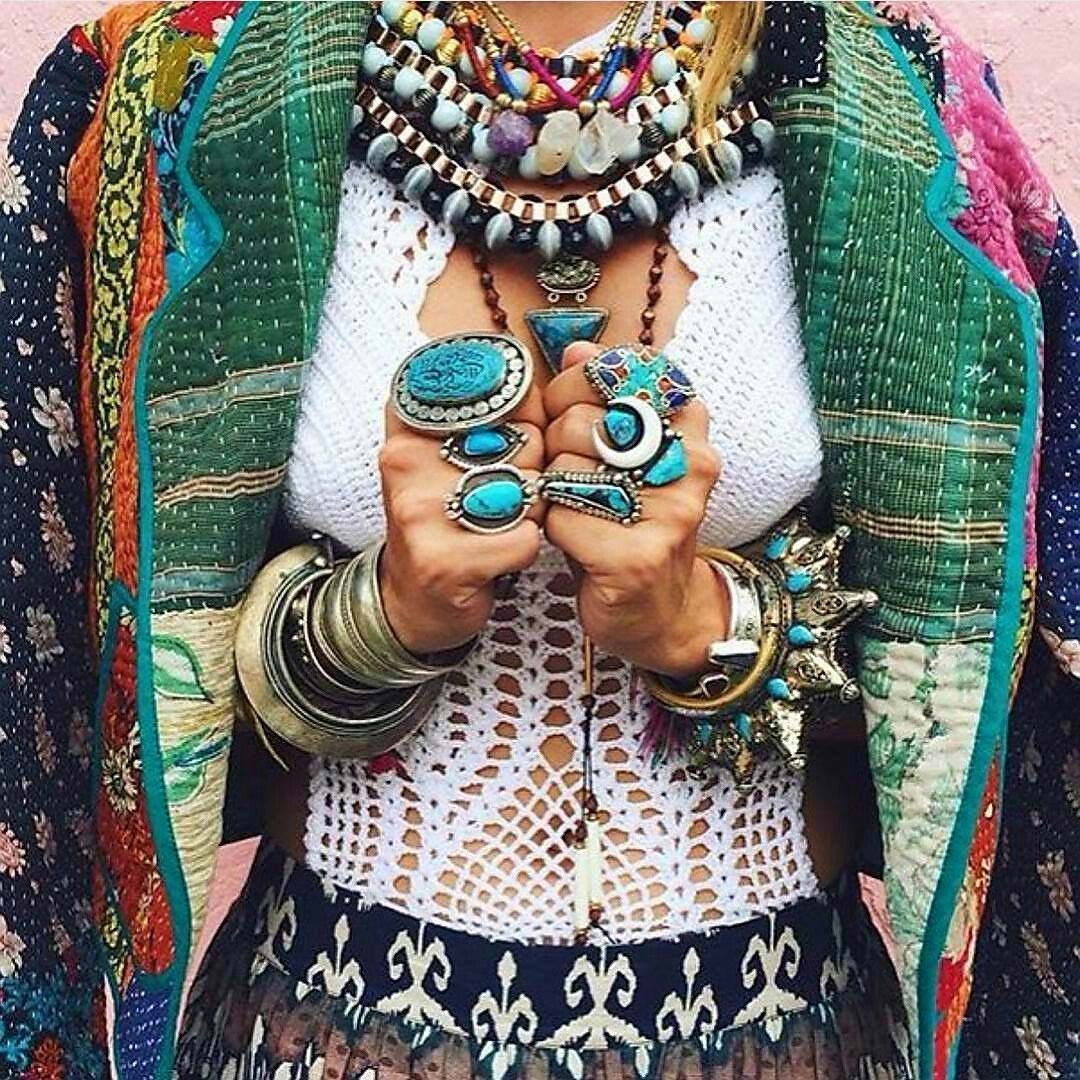 Бохо хиппи украшения