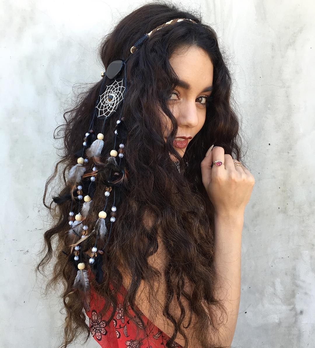 Прическа в стиле бохо