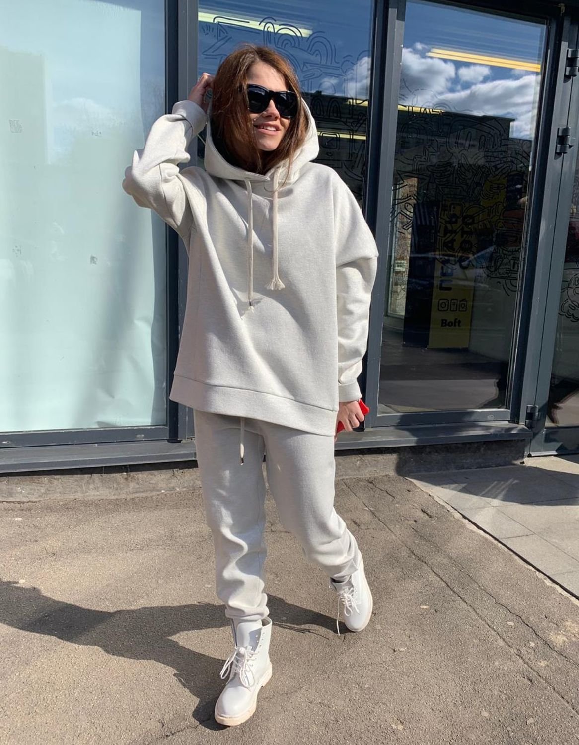Спортивный костюм женский 2020 тренд оверсайз