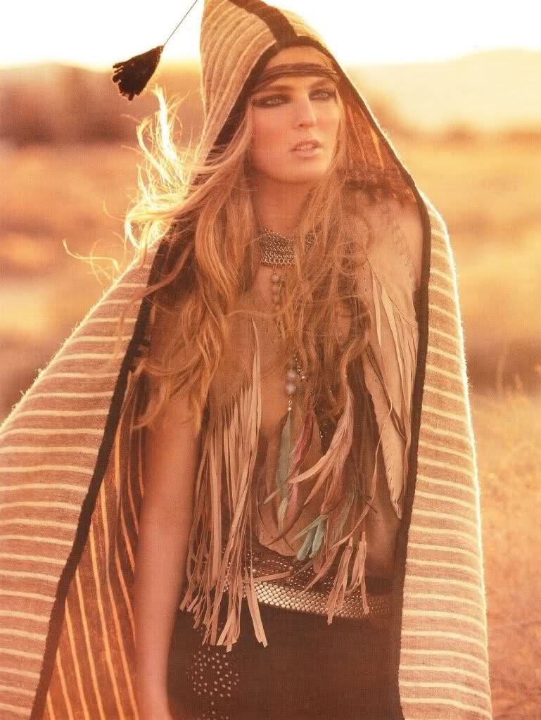 Стиль хиппи и бохо девушки