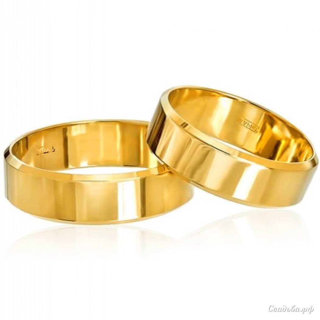 Обручальные кольца европейка