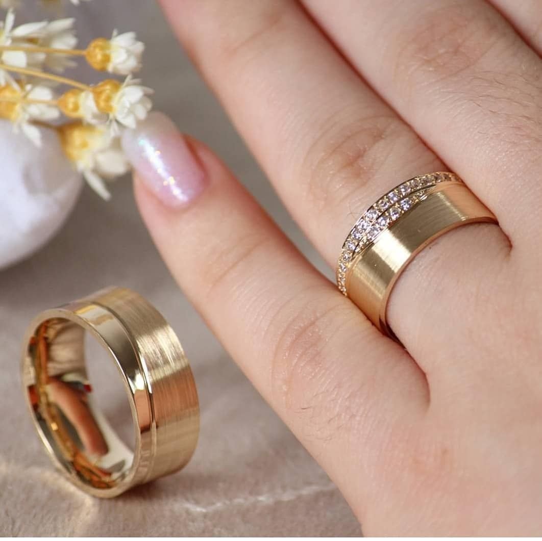 Свадебные кольца парные