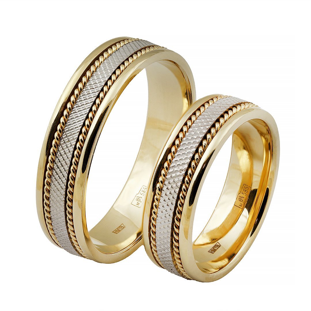 Обручальные кольца парные