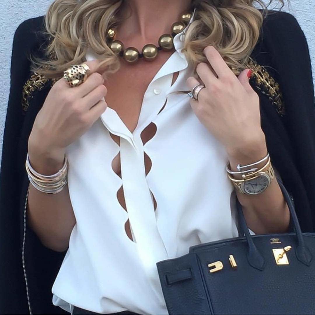 Аксессуары к коралловому платью