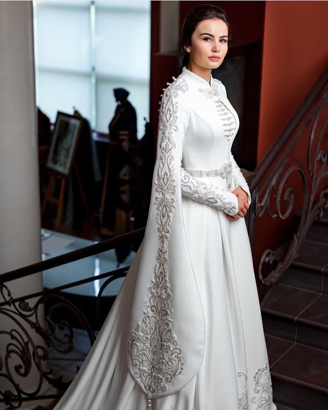 Свадебное платье в Кавказском стиле