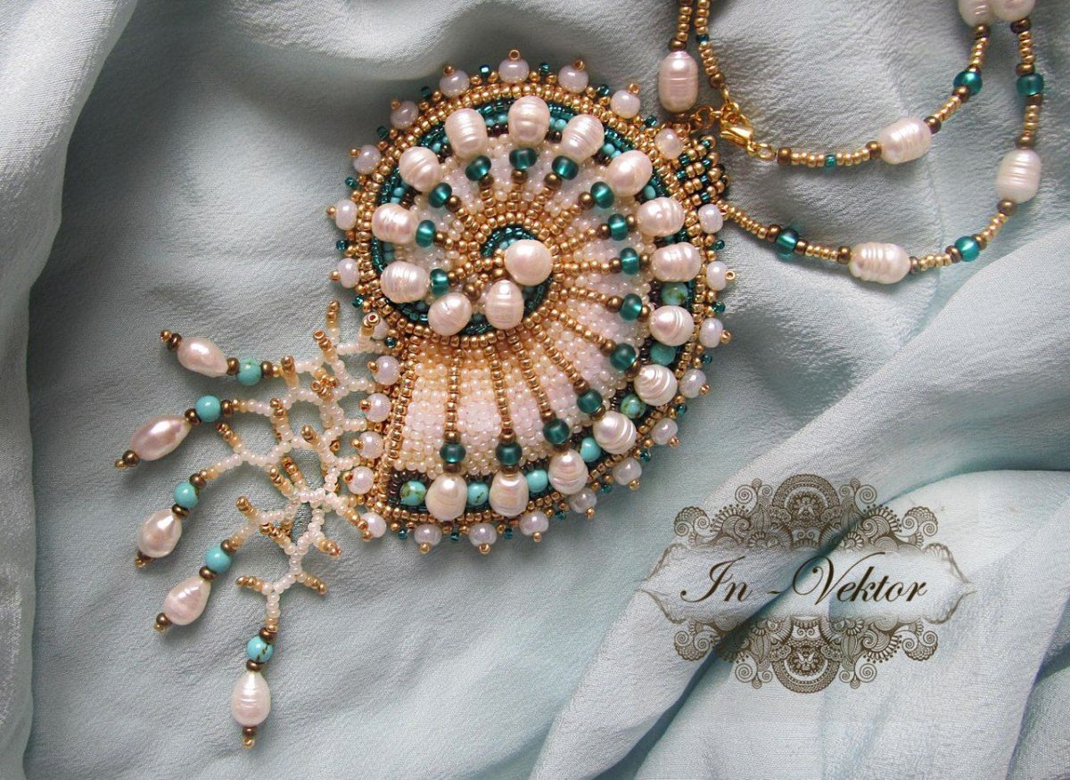 Брошь Наутилус