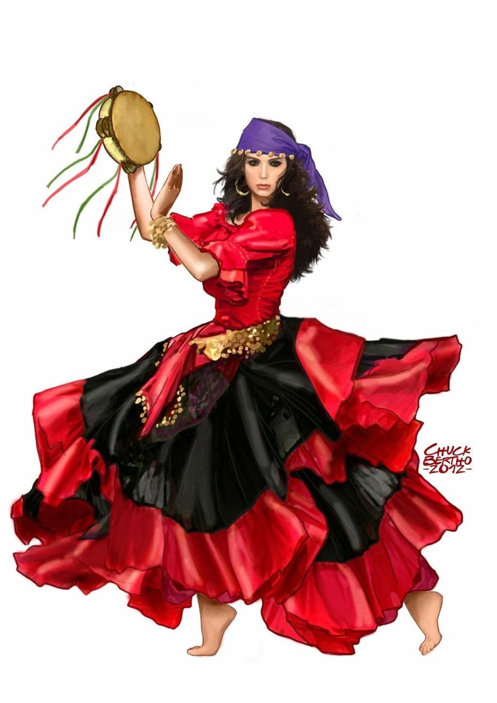 Цыганка танец