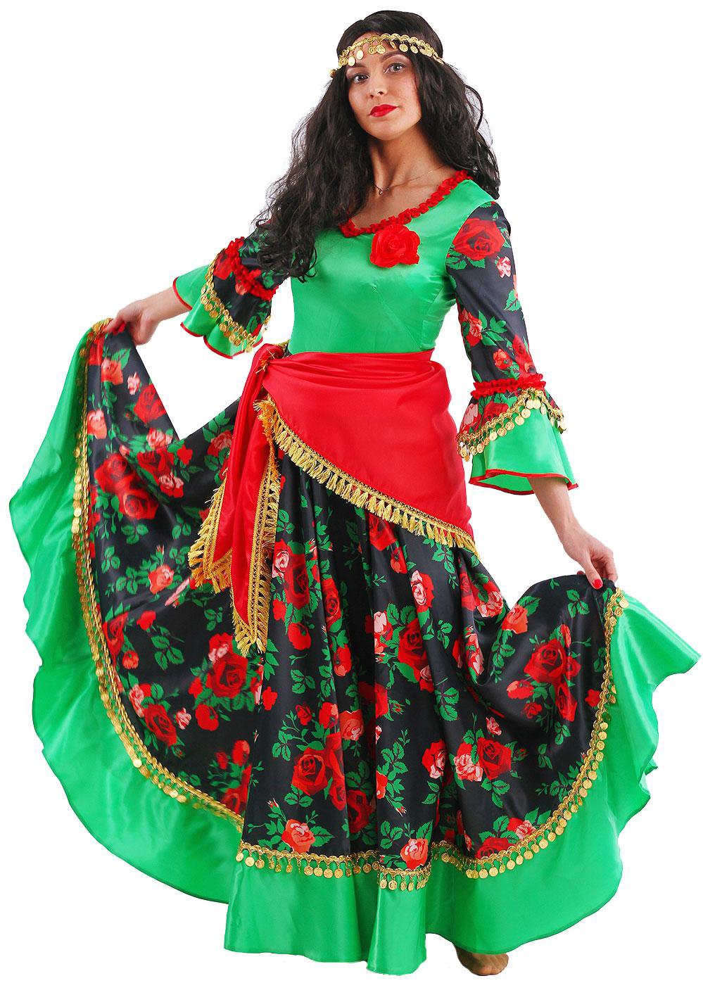 Карнавальный костюм "цыганка рада" 1015