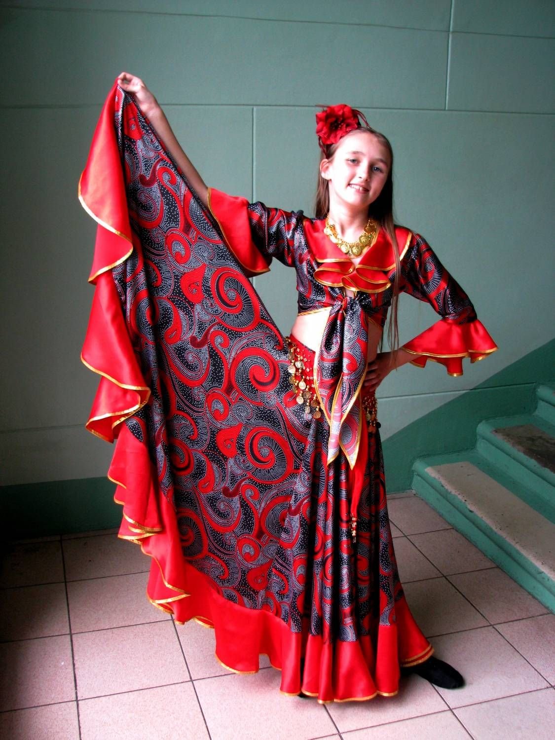 Цыганский костюм для девочки