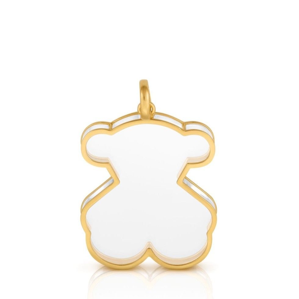 Золотой кулон Панда