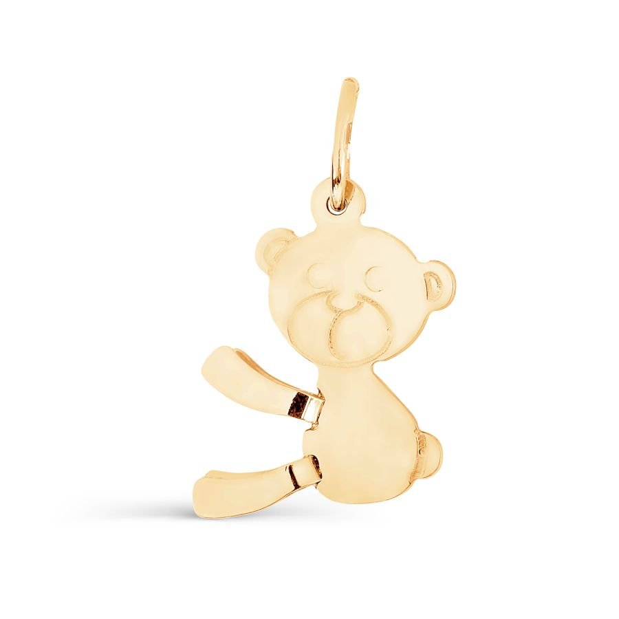 Подвеска Медвежонок золото