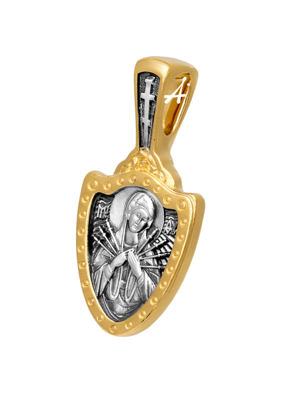 SOKOLOV нательная иконка из золота «Святая блаженная Матрона Московская» 104138