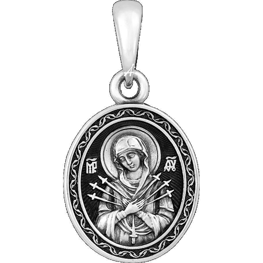 Подвеска Божья Матерь