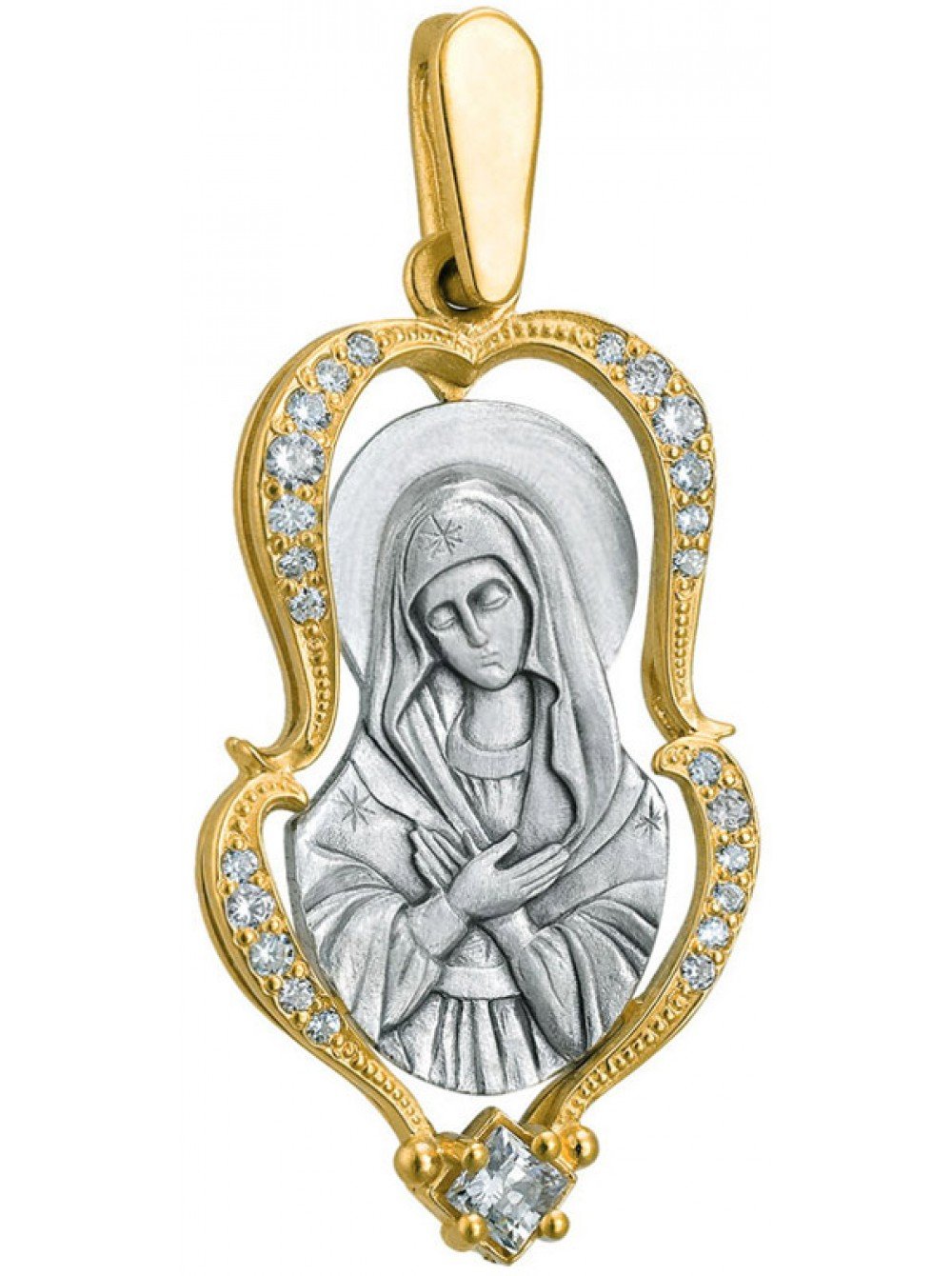 Образок нательный Архангел Гавриил