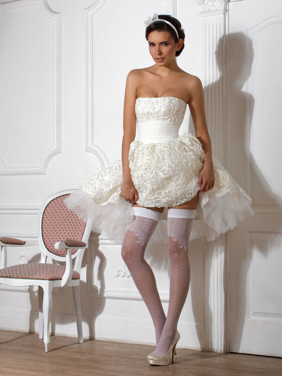 Свадебные платья короткие