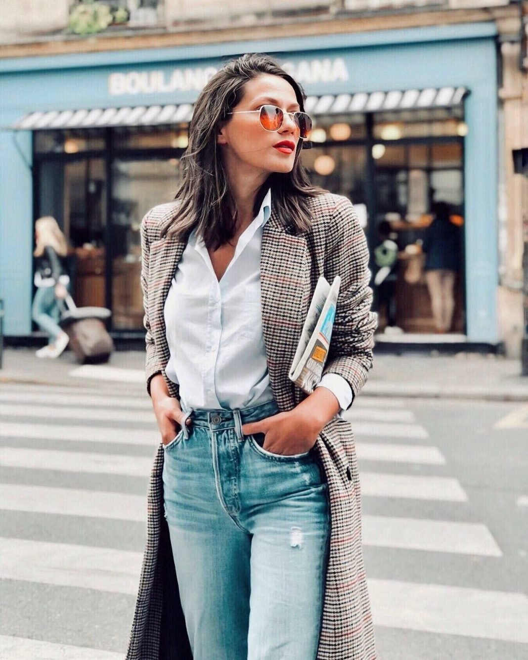 Образы с рубашкой оверсайз