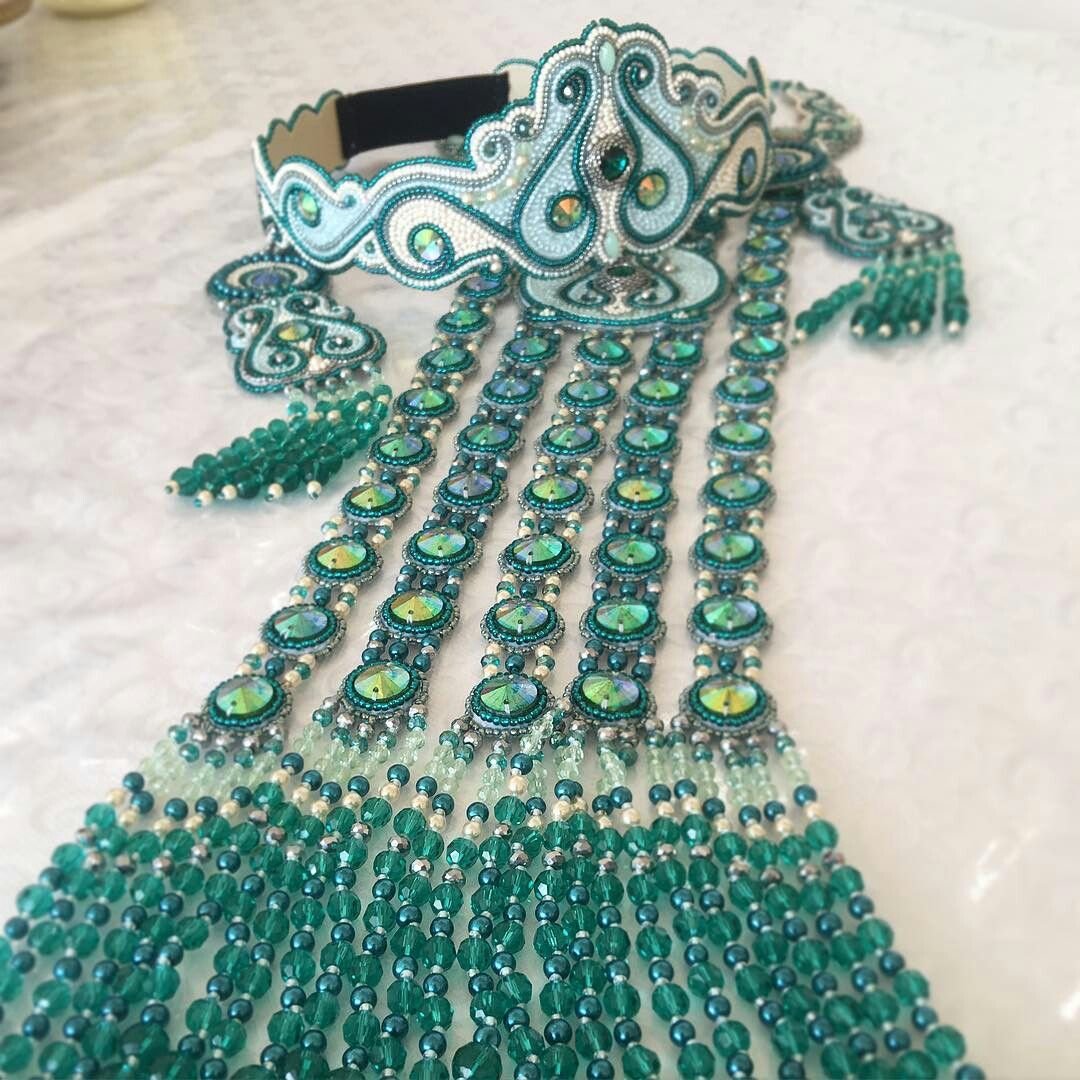 Дизайнерские украшения из бисера