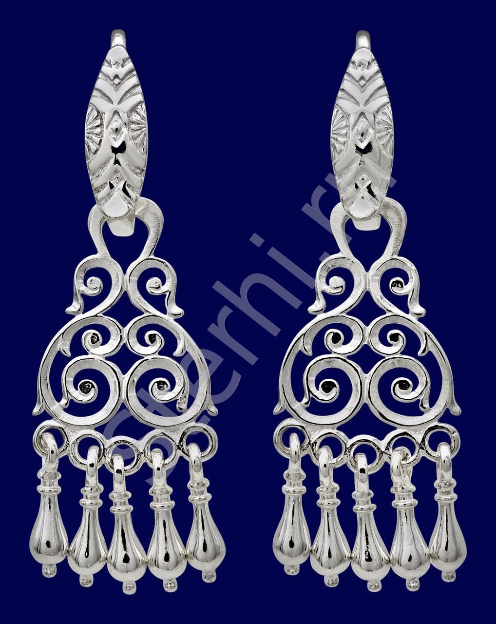 Гердан черно золотой