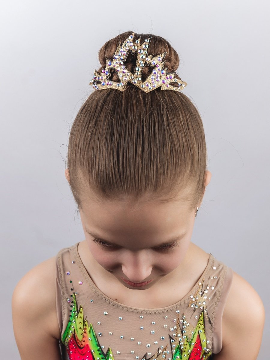 Украшение на голову для художественной гимнастики как крепить