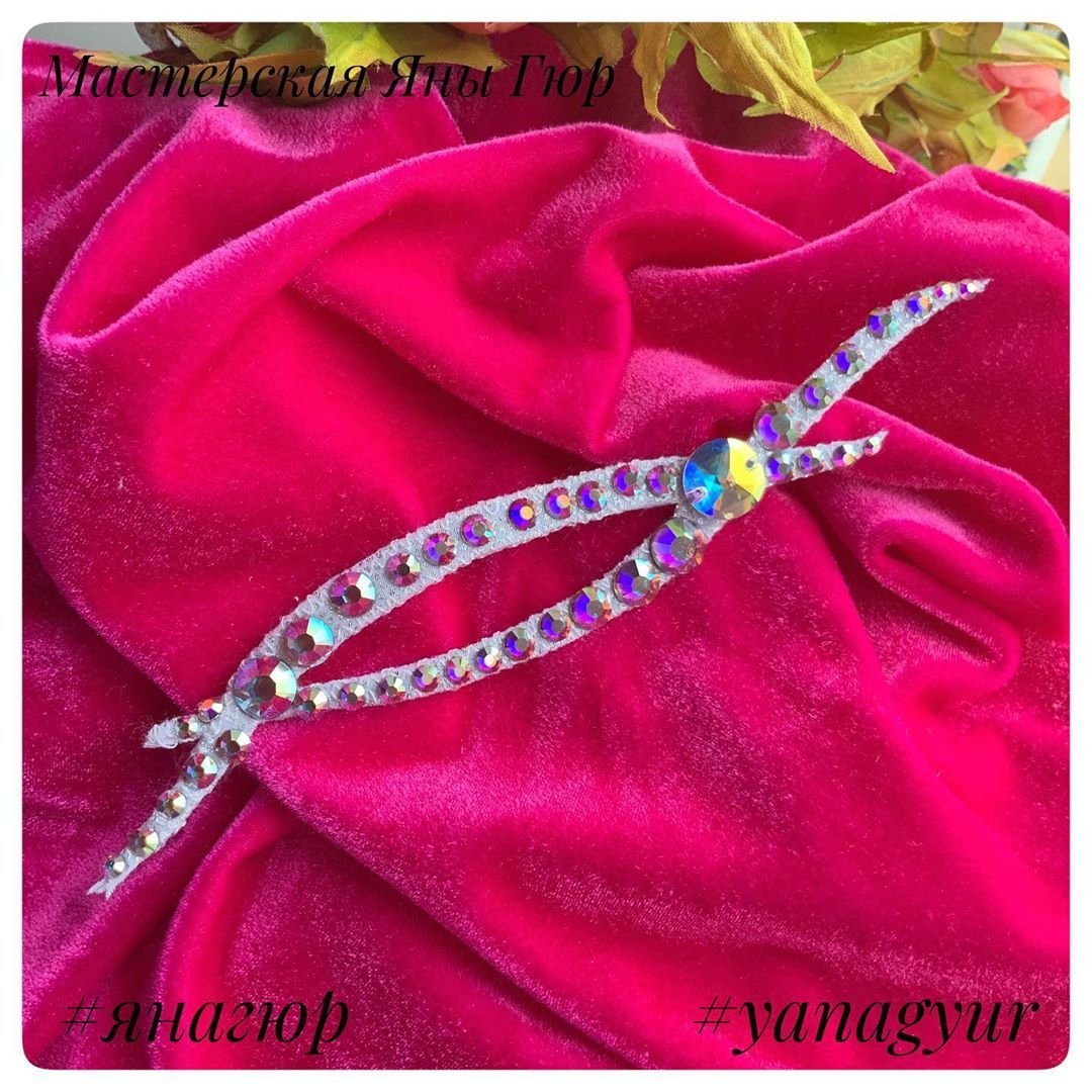 Украшение для волос для бальных танцев