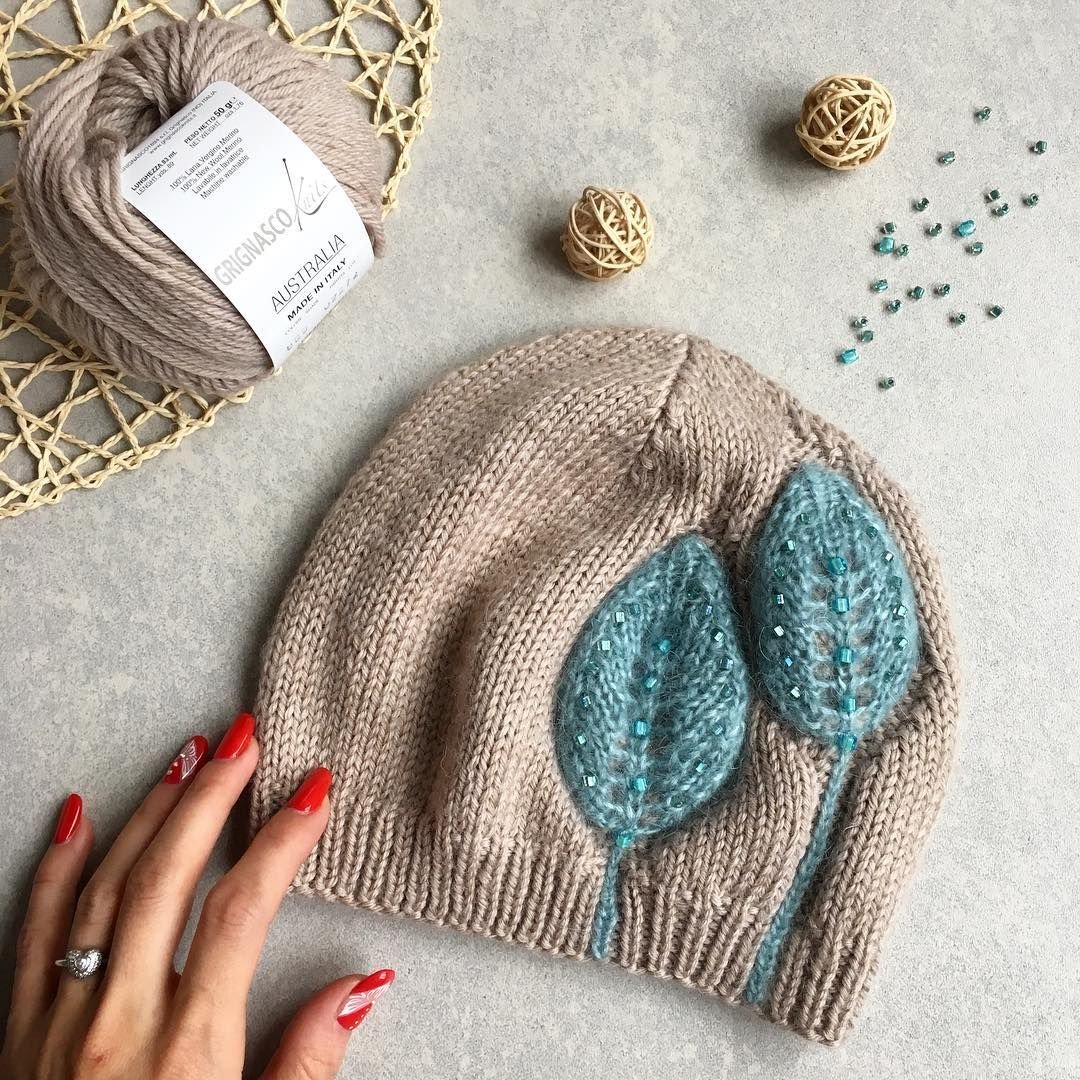 Шапки из ангоры схемы