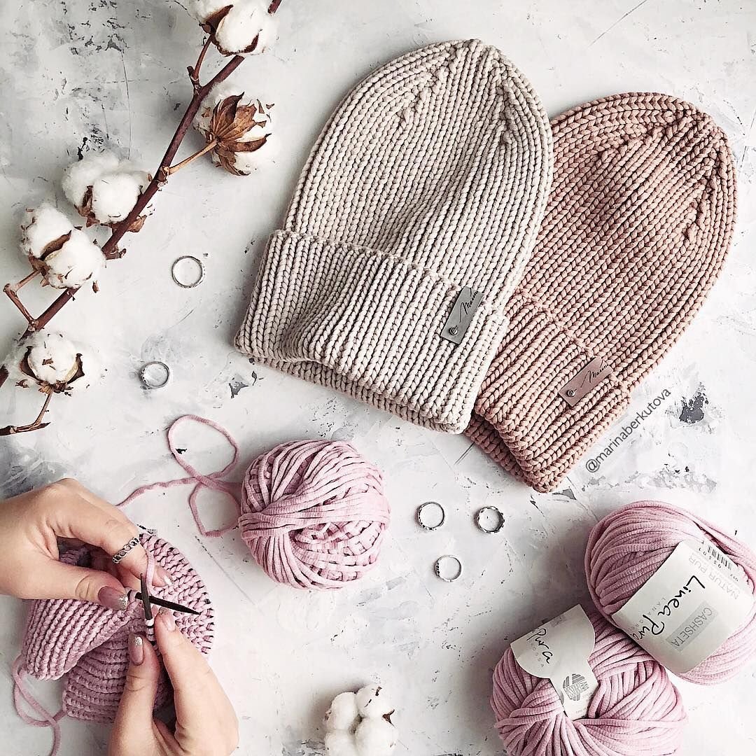 Шапка Селена Лаванда