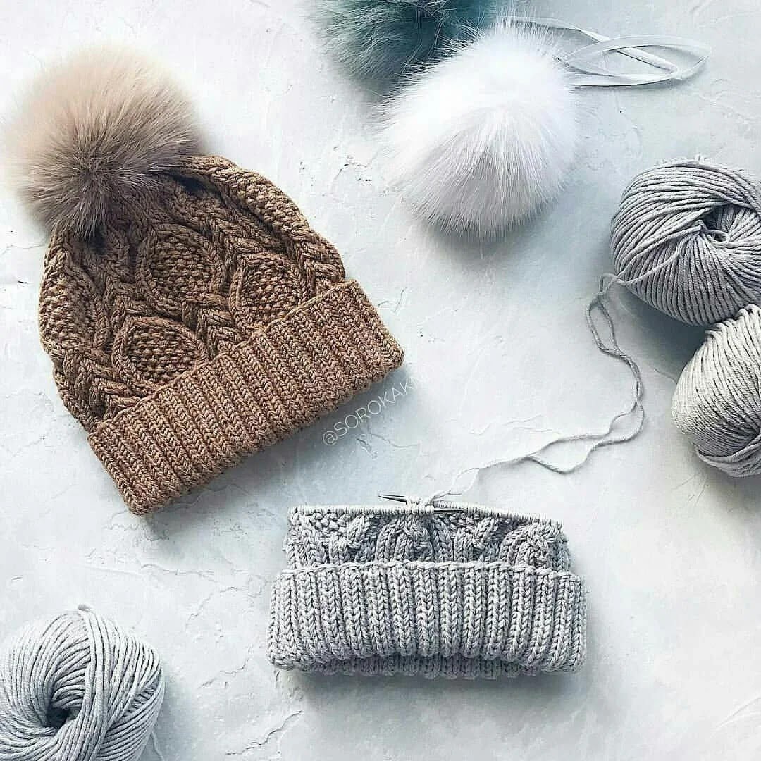 Стильные вязаные аксессуары